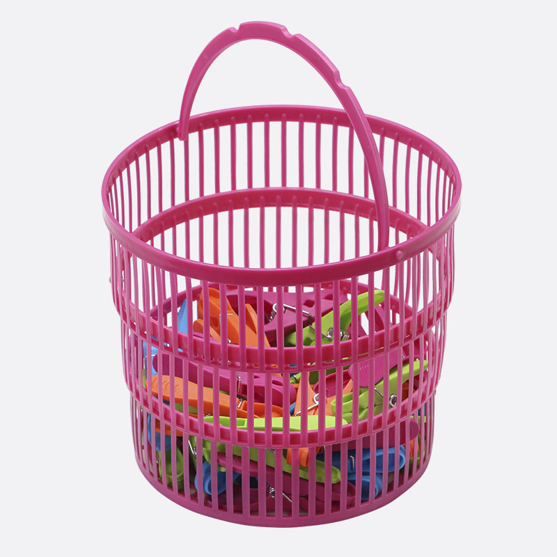 Plastic Baskets With Pegs-JX1218+JX1015