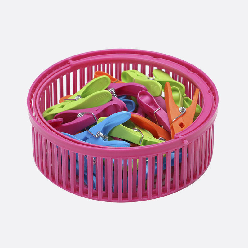 Plastic Baskets With Pegs-JX1218+JX1015