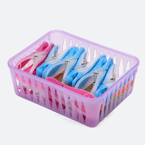 Plastic Baskets With Pegs-JX1231+JX1075